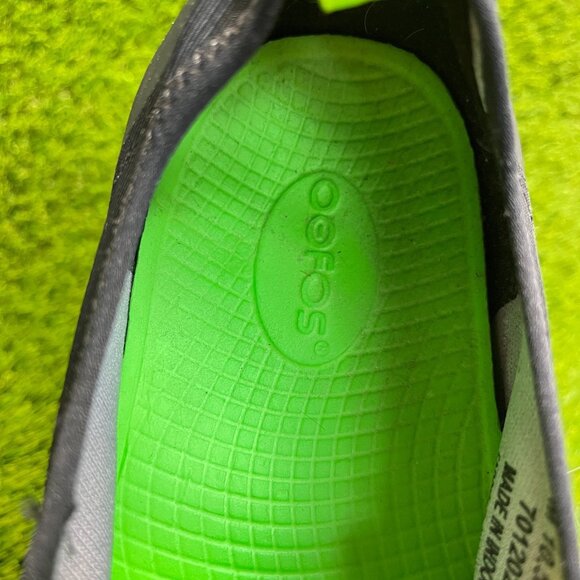 Oofos Oomg Fibre Low Mens Size 10.5 Black Outdoor Walking Slip On Shoes Sneakers main image 4